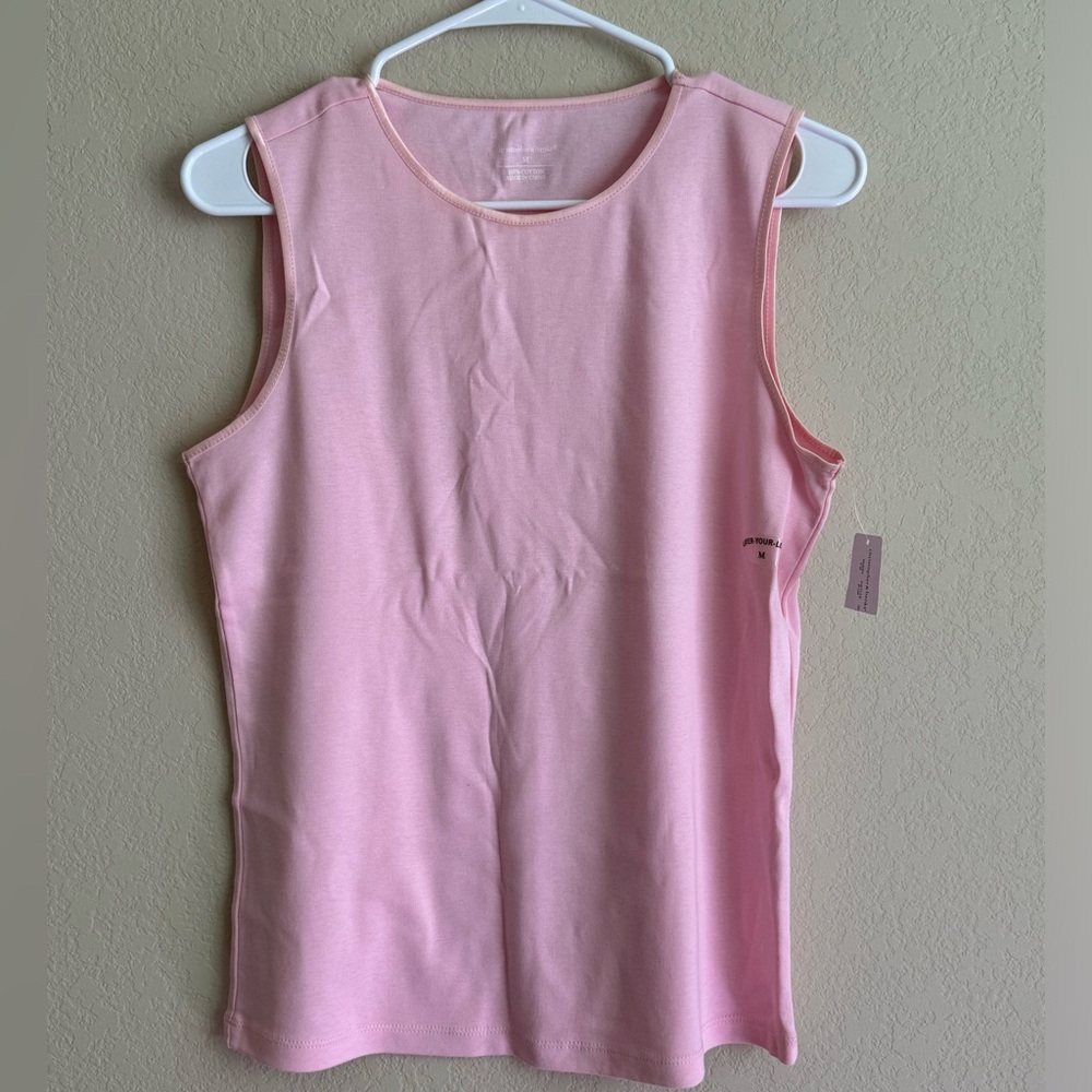 Christopher & Banks NWT Light Pink Women’s Tank Top Size Medium